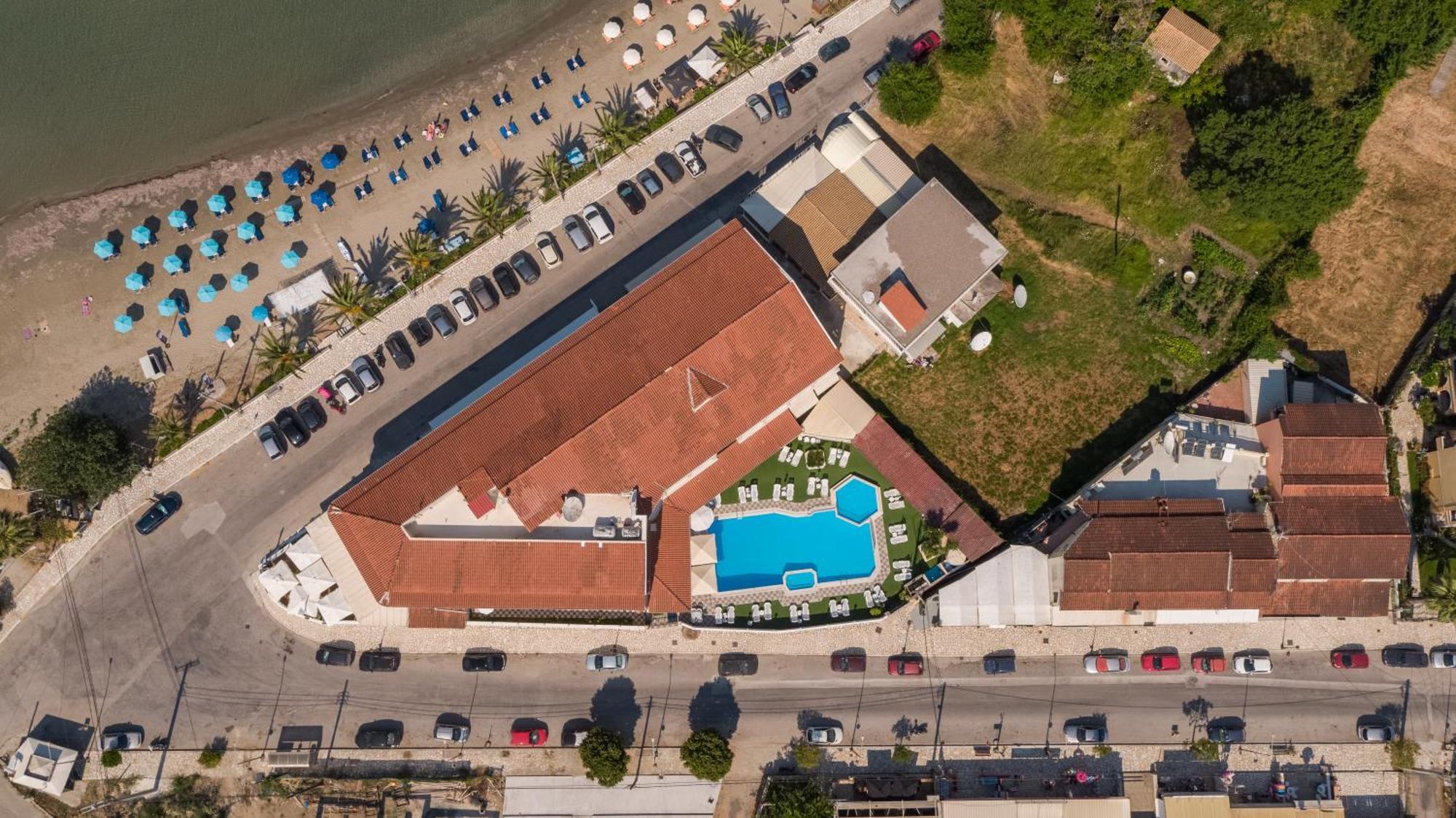 Aphrodite Beach Hotel Corfu ロダ エクステリア 写真