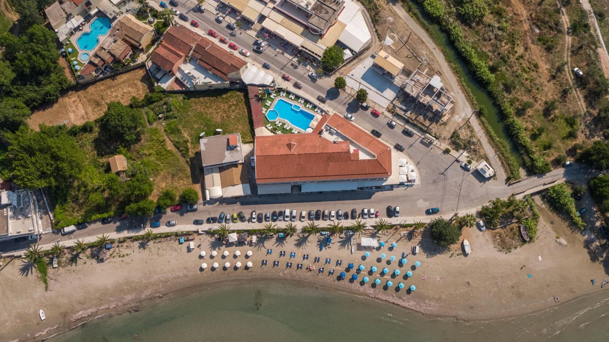 Aphrodite Beach Hotel Corfu ロダ エクステリア 写真