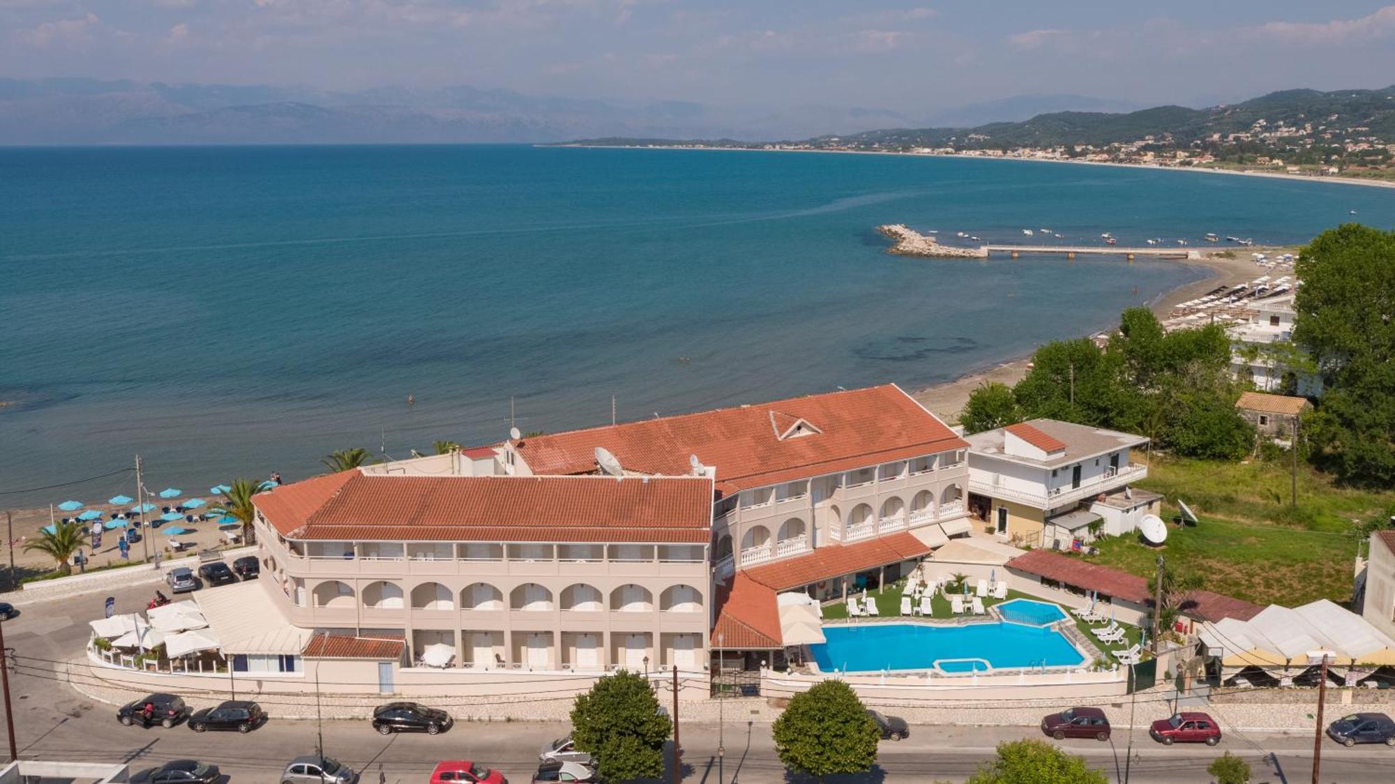 Aphrodite Beach Hotel Corfu ロダ エクステリア 写真